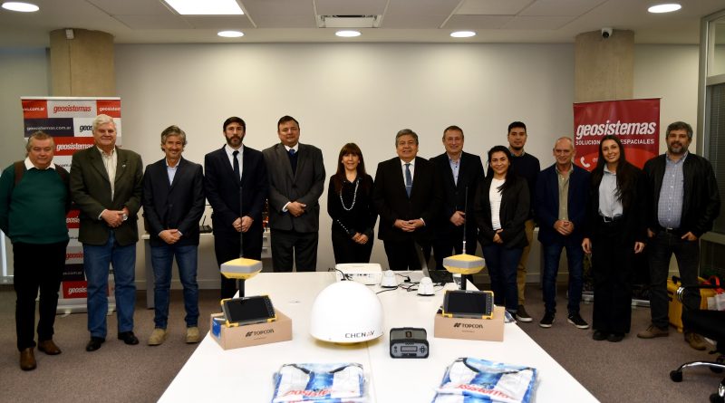 CATASTRO DE LA PROVINCIA INCORPORÓ EQUIPOS DE NAVEGACIÓN SATELITAL DE ÚLTIMA GENERACIÓN PARA FORTALECER LA GESTIÓN TERRITORIAL