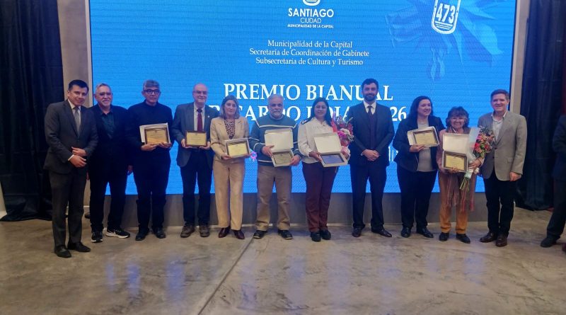 La Municipalidad entregó los premios Ricardo Rojas